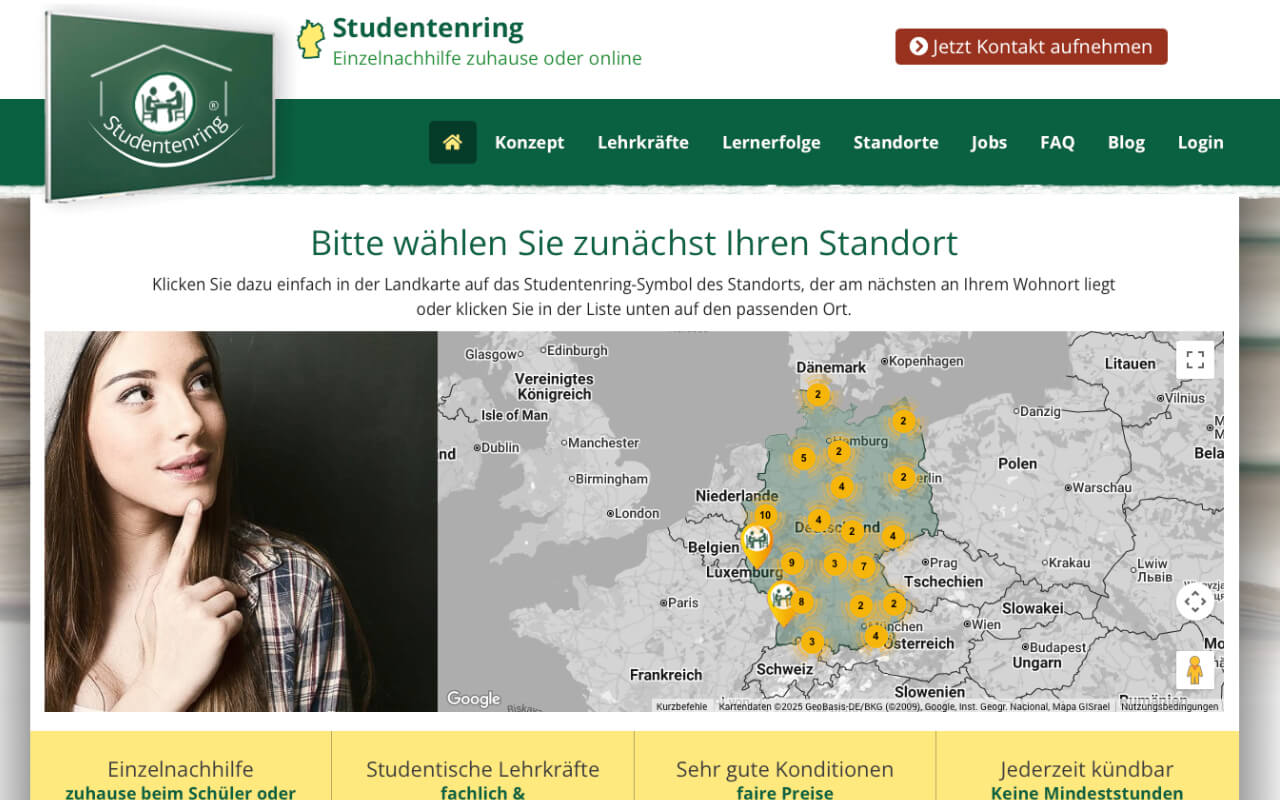 Webdesign, Software & Webentwicklung: Digitalisierung der Geschäftsprozesse von Studentenring