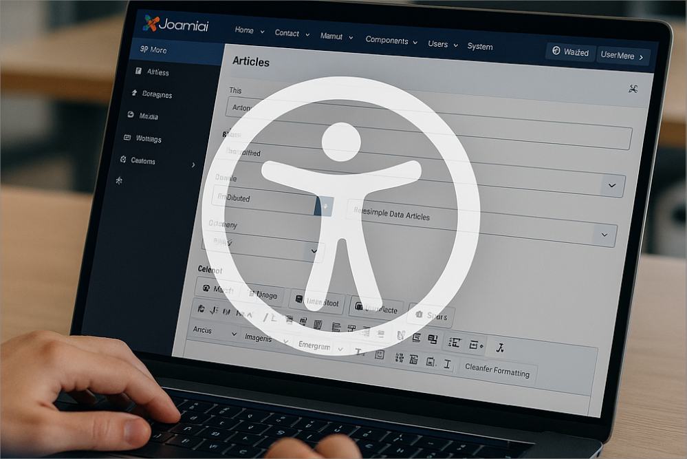 Barrierefreiheit Joomla